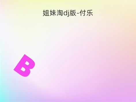 姐妹淘dj版-付乐