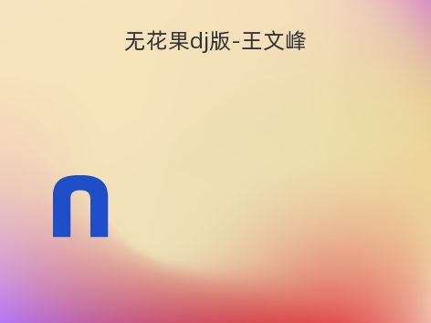 无花果dj版-王文峰