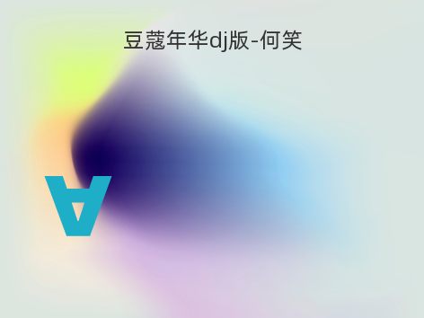 豆蔻年华dj版-何笑