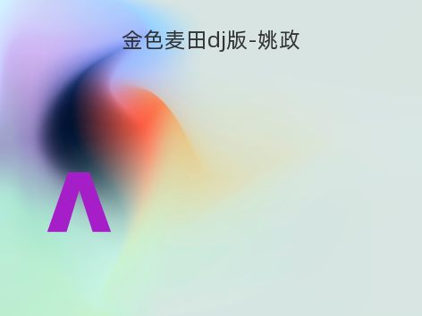 金色麦田dj版-姚政