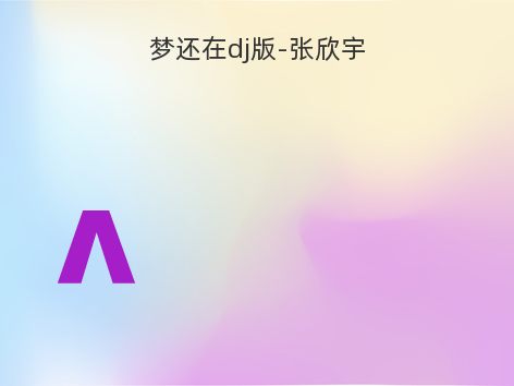 梦还在dj版-张欣宇