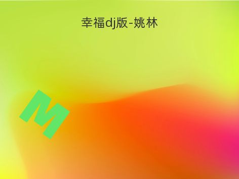 幸福dj版-姚林