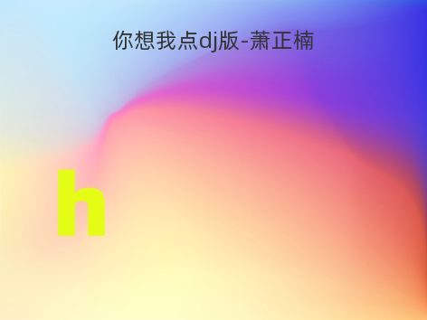 你想我点dj版-萧正楠