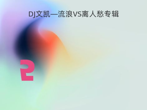 DJ文凯—流浪VS离人愁专辑